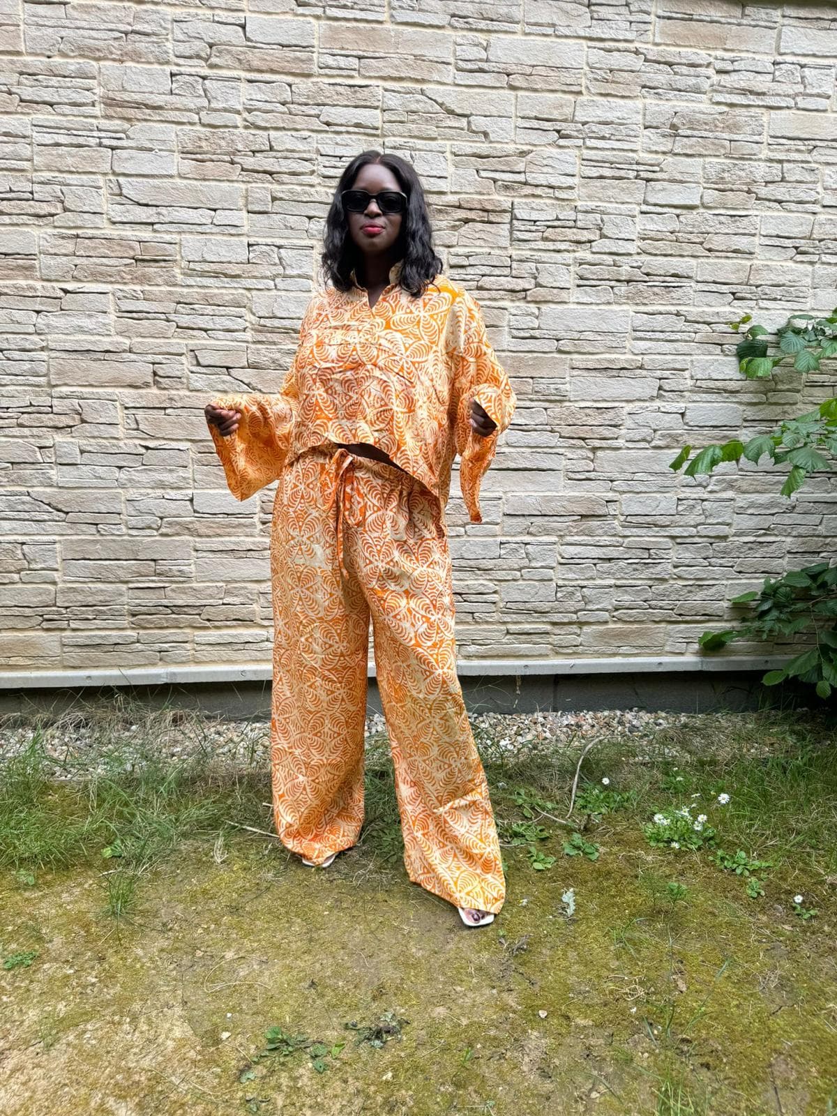 Ensemble 01 de la collection Adja | Heritage Dresses by Hady
